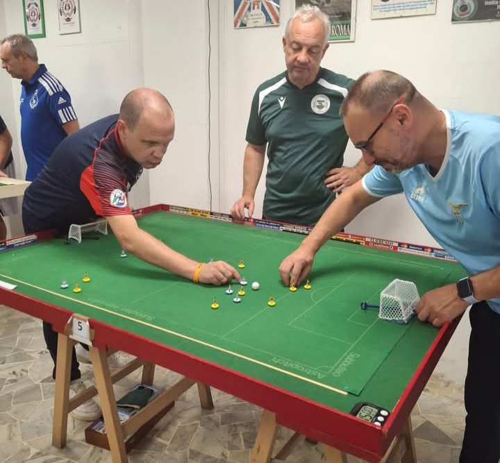 Subbuteo: Marco Perotti al torneo classico FISCT Lazio