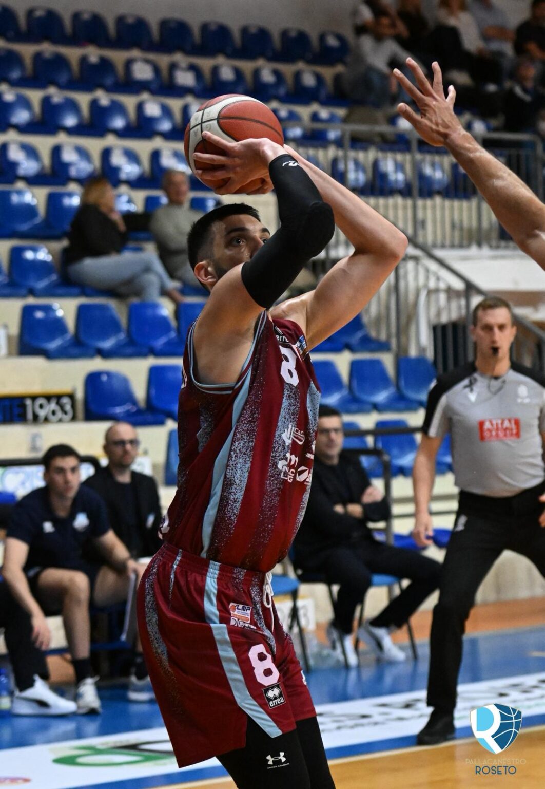 Roseto batte la Sebastiani trascinata da Sperduto. Non bastano Mian e Guariglia per evitare il secondo stop di fila