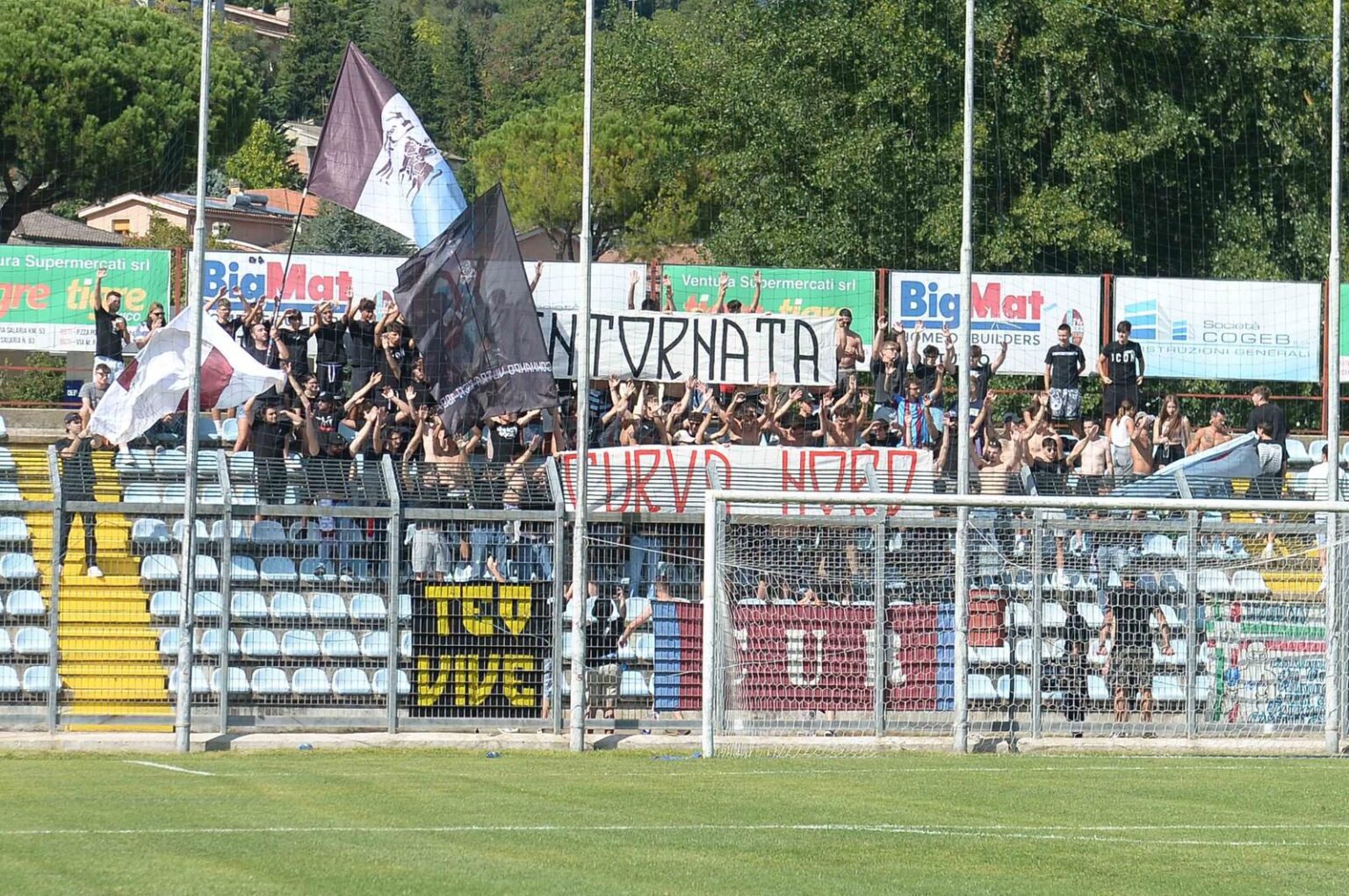 Il C.U.R. Commando Ultrà Rieti, prende le distanze dai fatti avvenuti sulla Rieti – Terni