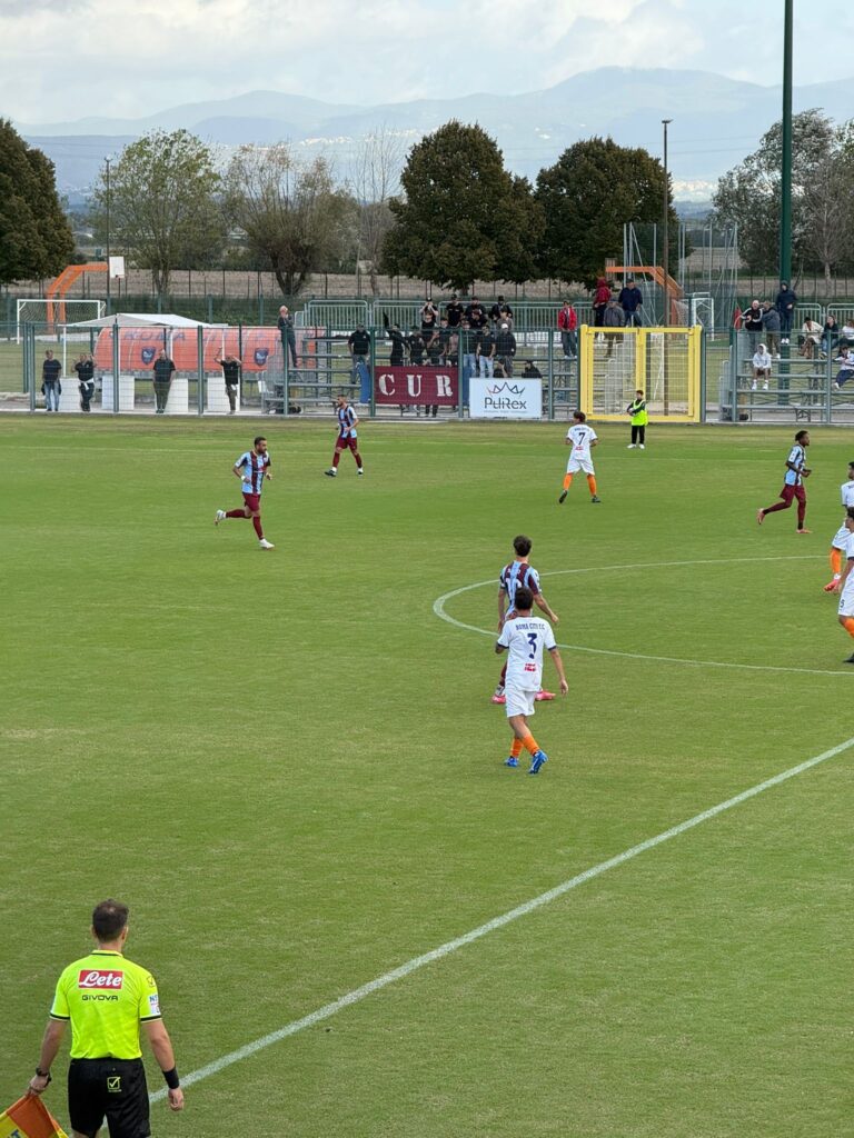 Rieti, pari in 10 con rimpianti: Danieli espulso, Oduamadi perdona il Roma City