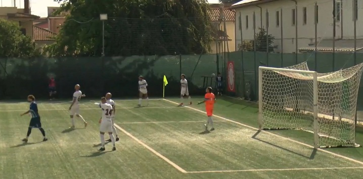 Primo ko per il Rieti, tris del Monte Prenestini: autorete di Petti, espulso Attinelli