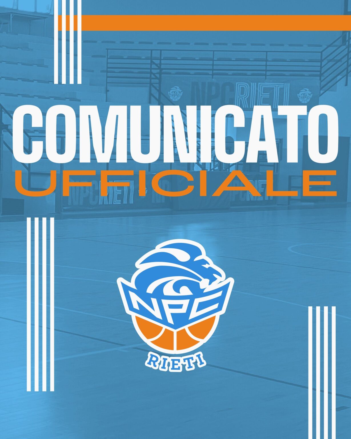 Npc doppio spostamento, Npc Women con Roseto posticipata a lunedi, Npc – Ellera rinviata a gennaio