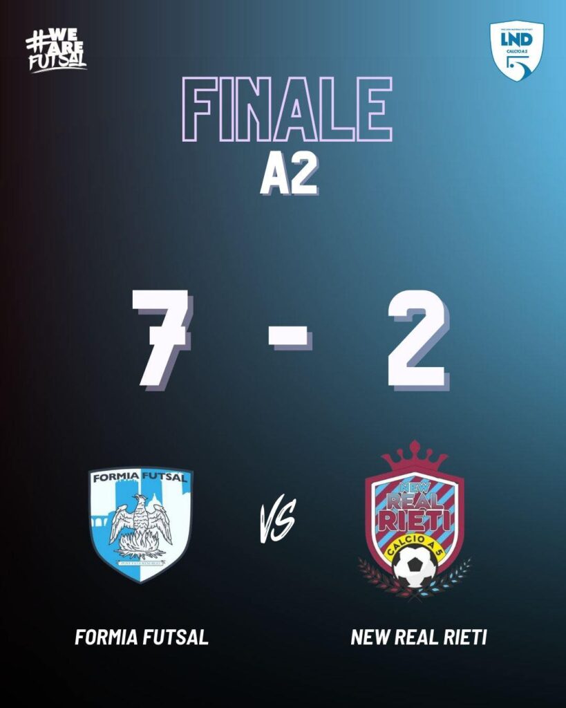 Formia troppo forte per la New Real Rieti