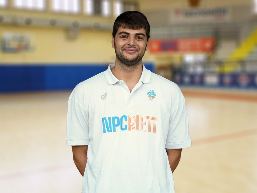 SERIE C – Prima conferma nel roster NPC: Valerio Maria Nacchia resta a Rieti e sarà il capitano