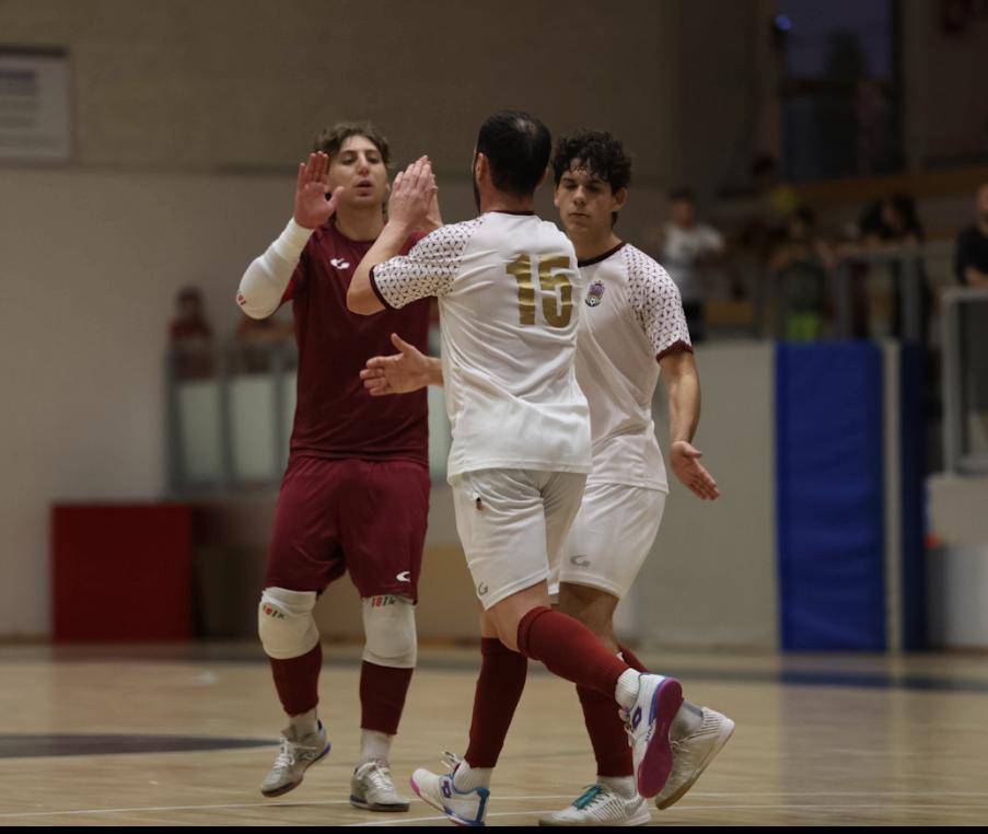 New Real Rieti, primo successo in campionato: blitz a Baricella, Balca Poggese battuto 1-3. Poletto show con una tripletta